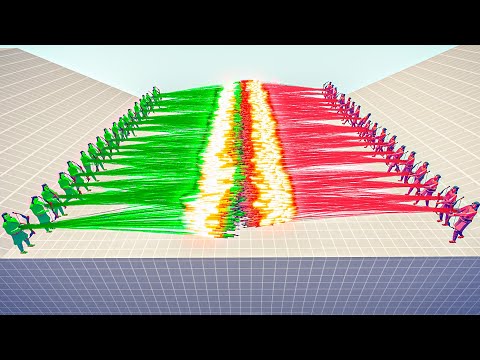 20x GOD vs 20x GOD Tournament | TABS - Totally Accurate Battle Simulator