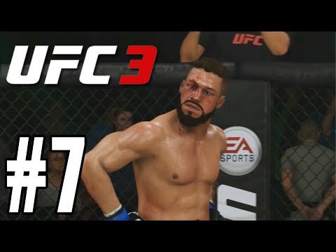 UFC 3 Career Mode Walkthrough Part 7 - DOMINANT!