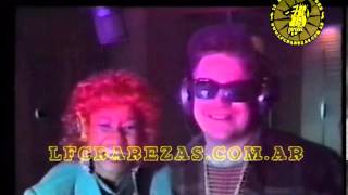 LOS FABULOSOS CADILLACS &amp; CELIA CRUZ - Vasos vacíos (1988) clip con imágenes de la grabación