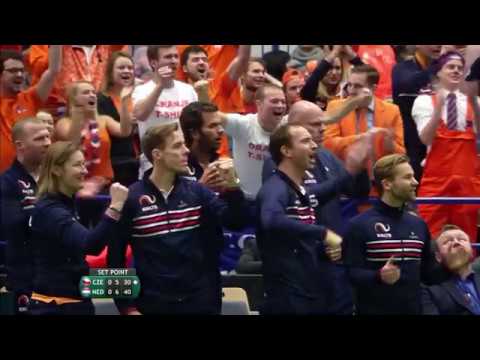 Highlights: Czech Republic 1-3 Netherlands | Davis Cup Qualifiers 2019