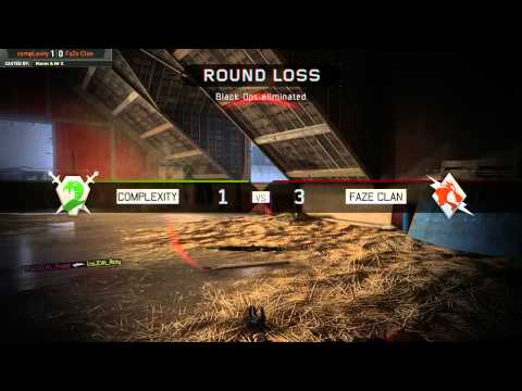 3/9 NA Pro Division FaZe Clan vs compLexity Gaming - Call of Duty® World League