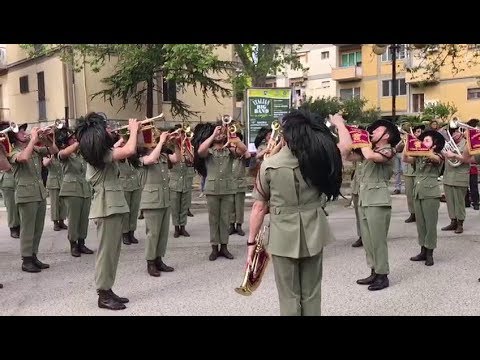 Raduno Nazionale Bersaglieri Matera 2019 - Marcia Canino