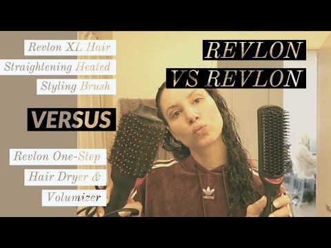 Revlon One-Step Hair Dryer & Volumizer VS Revlon XL...