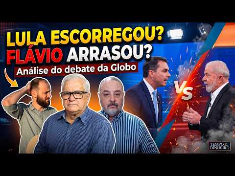 Veja como foi a análise do debate da globo com Paulo Moura, João Batista Olivi e Victor Cazzo