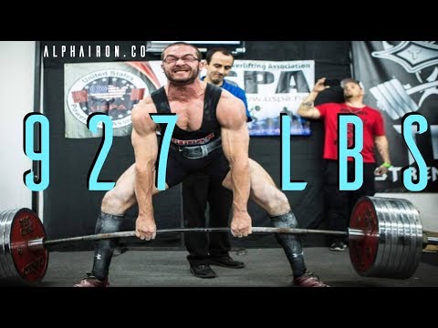 Cailer Woolam All Time World Record Deadlift 927 @ 220