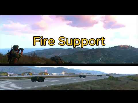 ARMA 3 RTS mod Fire Support update
