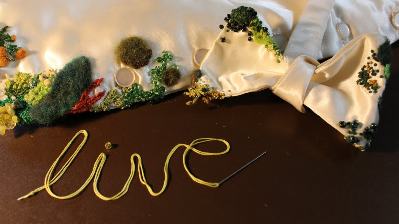 Moss Time! - Chill Embroidery Stream