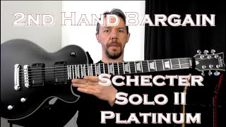 Video thumbnail for Schecter Solo II platinum : A Second Hand Bargain ! by ToroK