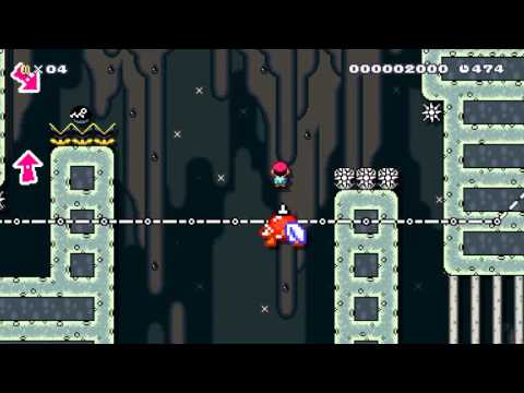 Super Mario Maker - The Angry Spiky Taxi