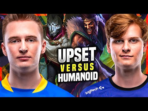 FNC UPSET vs  MAD HUMANOID! - FNC Upset Plays Draven ADC vs MAD Humanoid Jhin! | Challenger TV