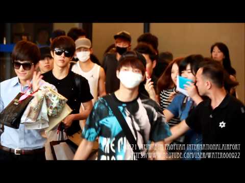 140621 INFINITE  @ Taoyuan International Airport