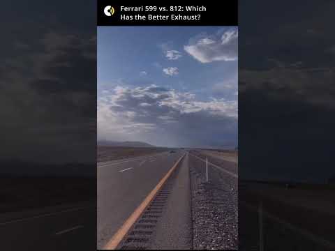 Thumbnail for Ferrari 599 vs. 812: Which V12 Sounds Better? 🔊🏎 by Ferrari 599