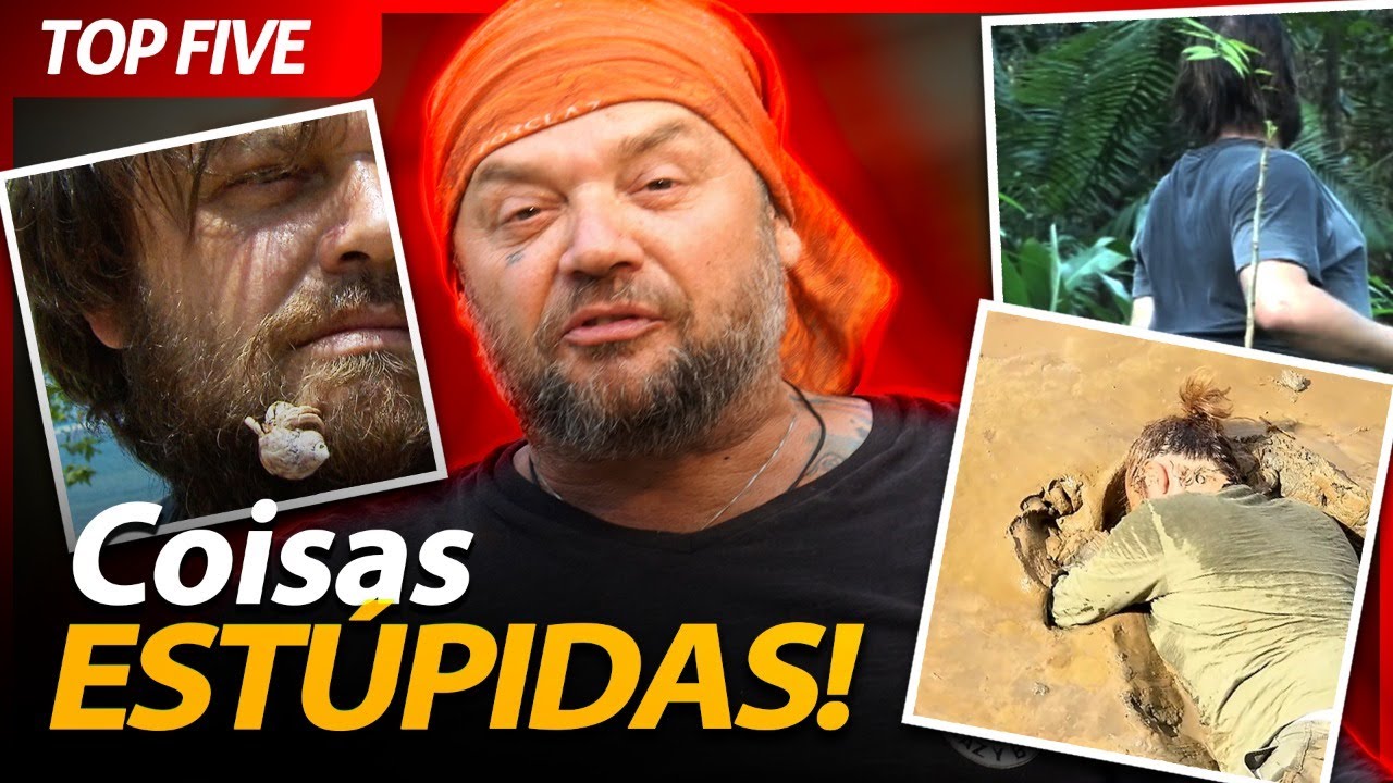 AS CINCO COISAS MAIS ESTÚPIDAS QUE EU JA FIZ! | RICHARD RASMUSSEN