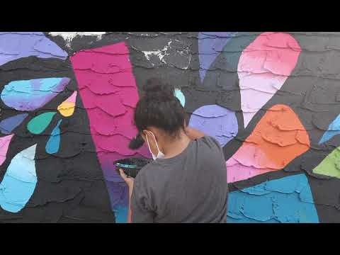 Art Against Racism -- Summer 2020 - Campers Mural