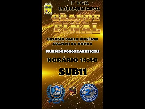 1ª liga intermunicipal Grande final sub11 - Moleque Atrevido x Segunda Feira (Franco da Rocha) 14:40