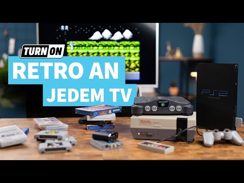 Nintendo & Co.: Alte Konsole an neuen Fernseher anschließen – So einfach geht's