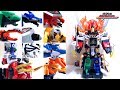 Shinkenger DX Samurai Ha Oh PR Samurai Samurai Samurai Gigazord Wotafa S Review