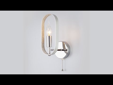 Светильник бра Евросвет 60077/1 хром