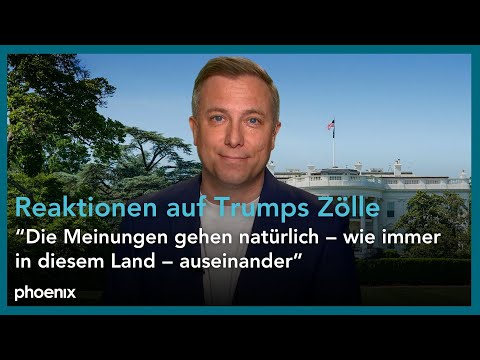 US-Zollpolitik: Korrespondent Börgers zu Reaktionen auf Trumps Zölle | 03.04.25