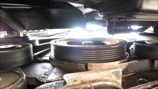HOW TO REMOVE REPLACE HARMONIC BALANCER AUDI A8 A6 4.2L