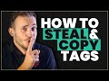 How to copy video tags from another YouTube video