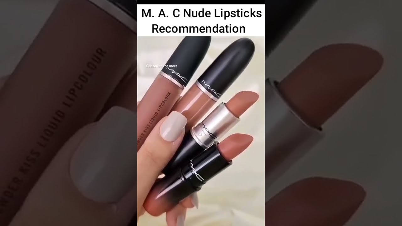 MAC Lipstick Swatches