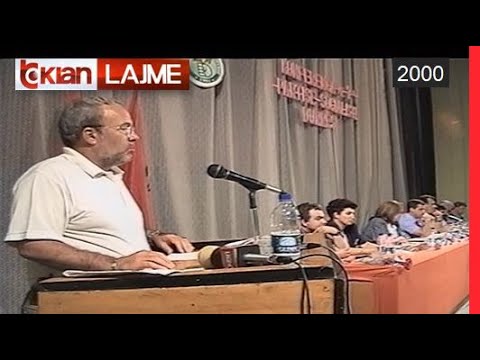 Fatos Nano dhe konferenca e Partise Socialiste ne Durres (12 Qershor 2000)