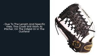 Video thumbnail: Wilson A1000 T125 12.5" Fastpitch Softball Glove: WBW100184125