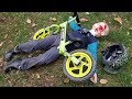 Epic Bike Crash - Tommy's balance bike FAIL!