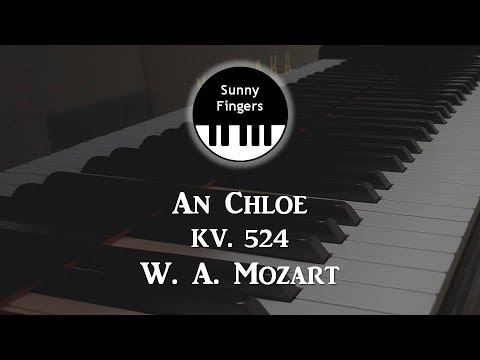 An Chloe - W. A. Mozart KV 524 (piano accompanoment / karaoke 피아노 반주)