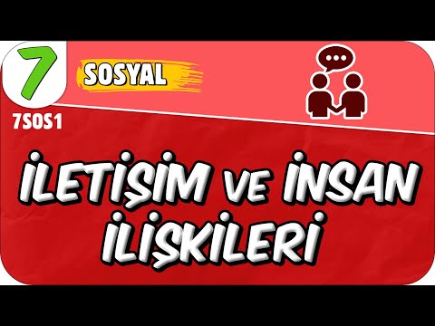 İletişim ve İnsan İlişkileri 📕 7. Sınıf Sosyal #2025