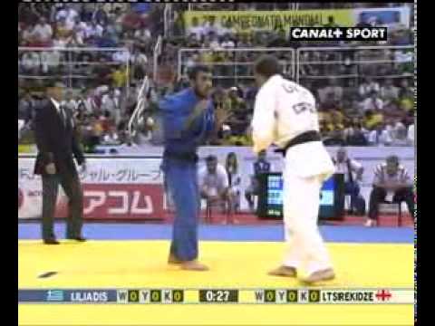 irakli tsirekidze vs ilias iliadis ( jarji zviadauri ) 2007 world judo championship final