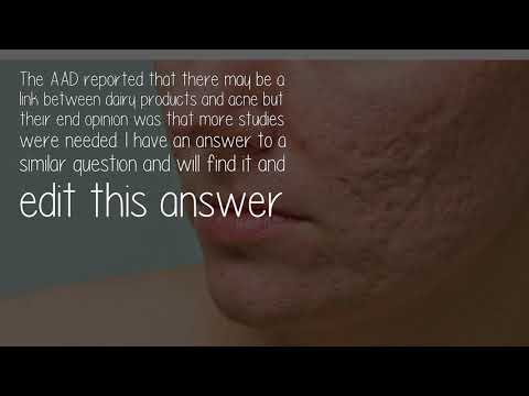 How Are Pizza And Acne Related?