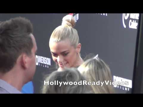 Jaime King arrives at the Sin City: A Dame To Kill For premiere in Hollywood