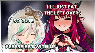 IRyS acts all tsundere while Ceci and the others feed her