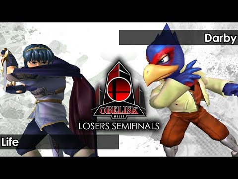 Melee: CC | Life (Marth) V Darby (Falco) - Obelisk 64 Tournament SSBM