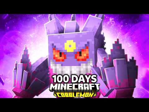 I Spent 100 Days as GHOST TRAINER Pokémon Minecraft VS. my Rival! (Duos Cobblemon)