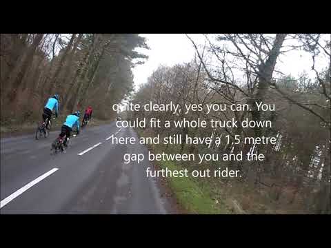 cyclists must not ride two abreast