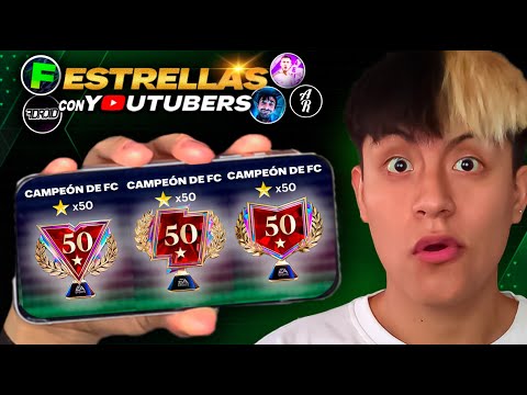 I reached 50⭐ STARS with YOUTUBERS!!!