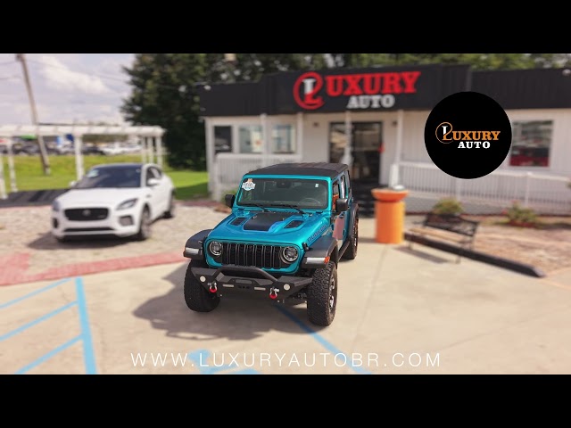 2024 JEEP WRANGLER 4XE SUV 4-CYL, HYBRID, TURBO, 2.0 LITER RUBICON 4XE SPORT UTILITY 4D - Luxury Auto in Baton Rouge, LA