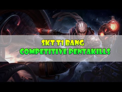 SKT T1 Bang - All competitive pentakills 4