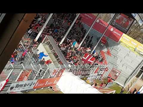 Energie Cottbus vs. BAK 07; Siegesfeier (11.03.2018)