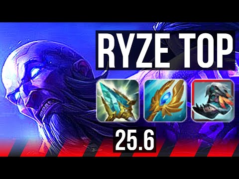 RYZE vs AATROX (TOP) | EUW Master | 25.6