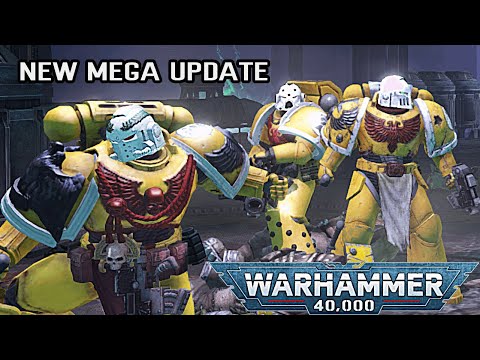 NEW EXTERMINATUS WAVES: 3 Imperial Fists vs 4000+ Orks! - Warhammer 40K: Space Marine, Augmented Mod
