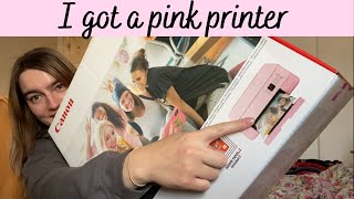 CANON PIXMA TS5352 PINK PRINTER UNBOXING // 5 STAR REVIEW