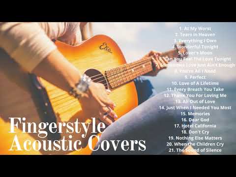 Guitar Love Songs Instrumental/ Relaxing Guitar Music/ Fingerstyle Acoustic Covers