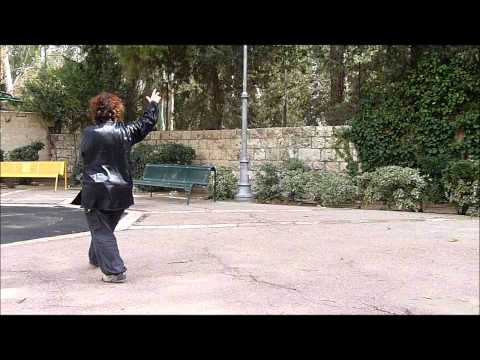 Gao Yi Shang Bagua- Returning Body palm (Tiger) change  בה גואה בסגנון גאו, חילוף הנמר