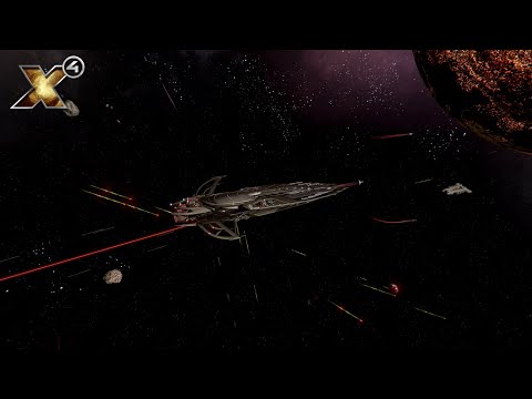 X4 Foundations EP 34 - Modded Hyperion Dogfight