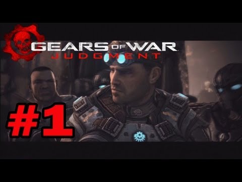 Gears of War Judgment Co-op Hardcore mode Part 1: All The Missions!