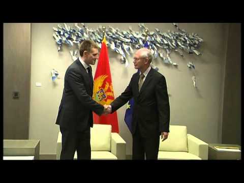 Meeting with Igor LUKSIC, Prime Minister of Montenegro